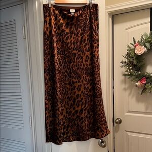 a new day Animal Print Maxi Skirt
